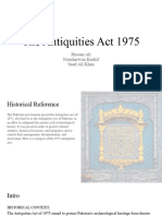 The Antiquities Act 1975