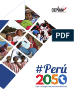 Brochure PEDN Peru 2050