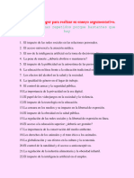 Temas para Realizar El Ensayo Argumentativo