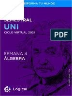 Algebra Semestral - Uni Sem04 Inecuaciones Racionales