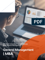 Factsheet 4-Pager BSM MBA General Management