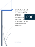 Ejercicios de Fotografia Básica