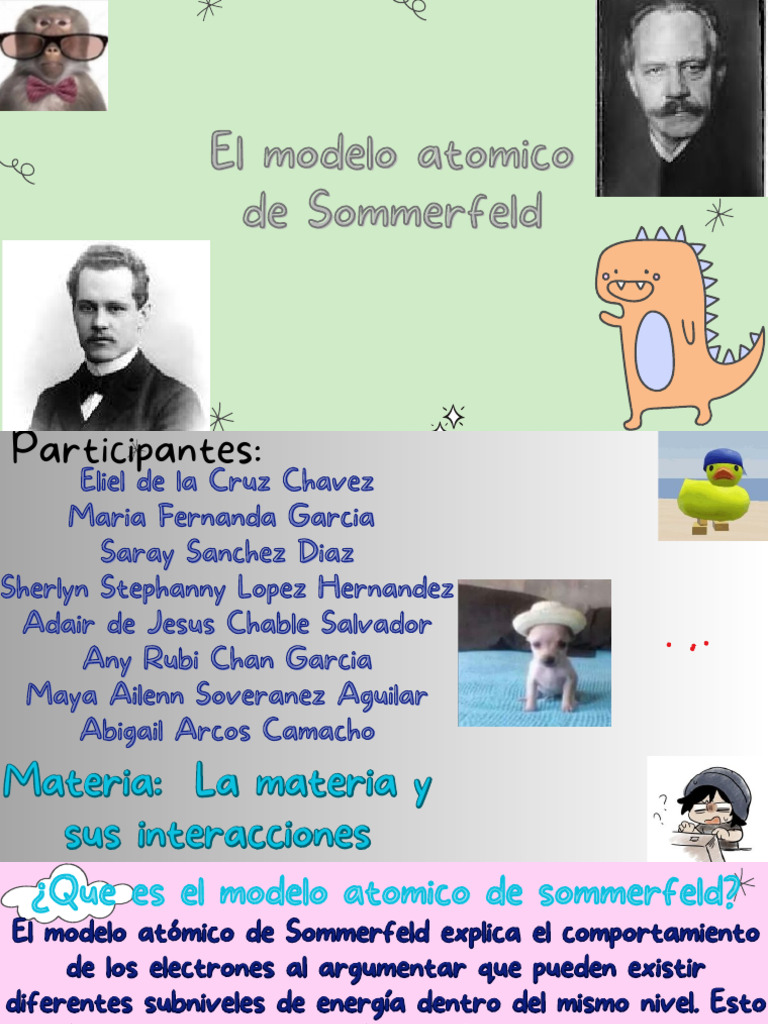 Modelo atomico de sommerfeld pdf