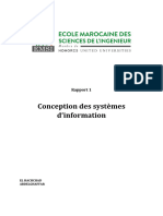 Conception Des Systèmes D'information