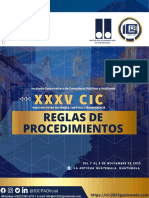 CIC 2023 Reglas de Procedimientos