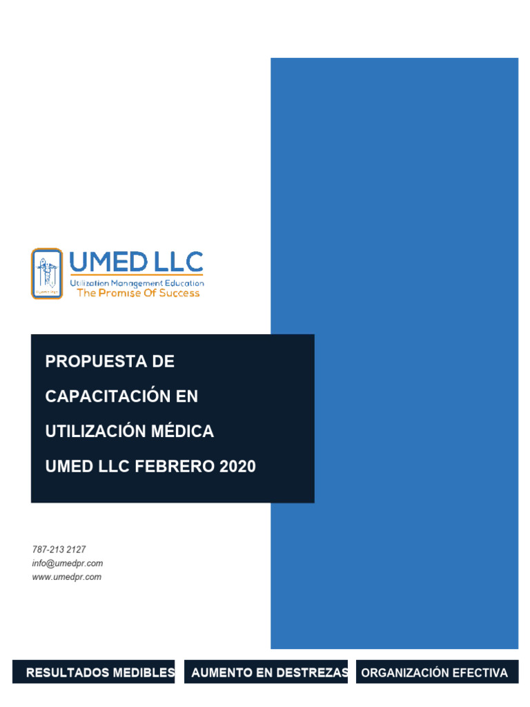 Capacitación en Utilización Médica UMED | PDF | Medicina | Business
