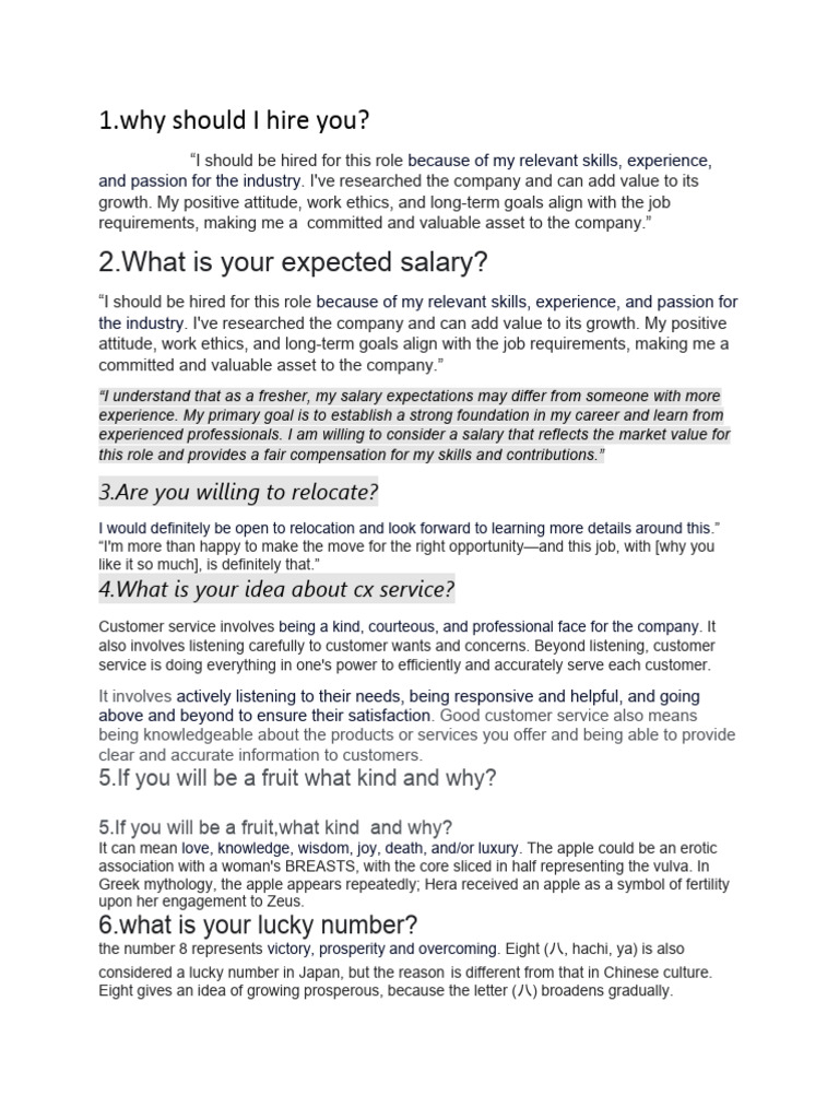 Callcenter Question &answer PDF Call Centre Empathy