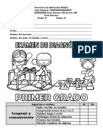 Examen 01 Mate Primer Grado