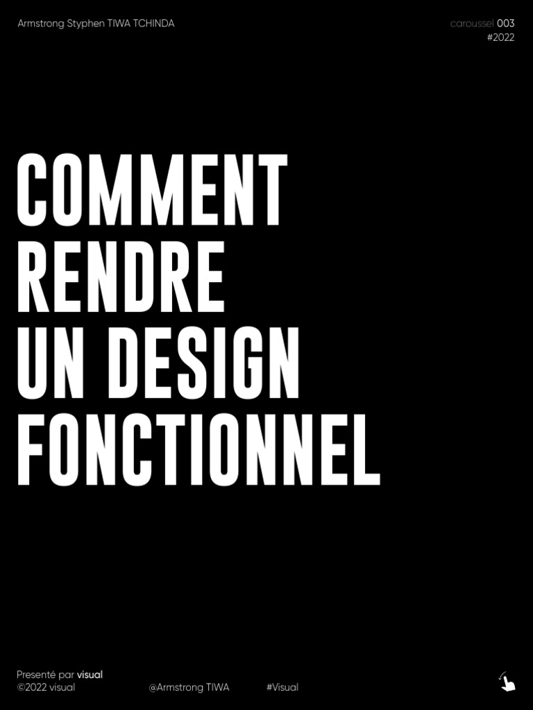 Rendre un Design Fonctionnel | PDF