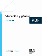 Educacion y Genero UNESCO.