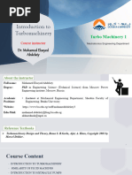 Lec.1 Introduction To Turbomachinery