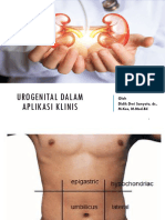 Urogenital Aplikasi Klinik