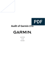 Audit of Garmin LTD