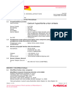 MSDS Calcium Hypochlorite