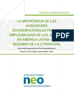 La Importancia de Las Habilidades Sociemocionales para La Empleabilidad de Los J Venes en Am Rica Latina