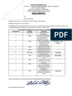 Orçamento de Pecas para Brizoleta Do SR Osni