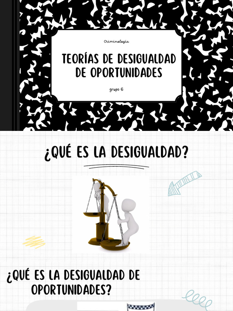 Desigualdad de Oportunidades en Criminología | PDF | Ciencias sociales