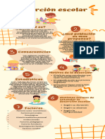 Infografia Deserción Escolar