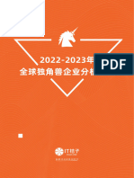 2022 2023世界独角兽分析报告