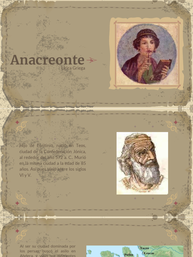 Anacreonte | PDF | Antigua Grecia