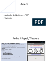 Pedra Papel Tesoura