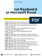 Shortcut Excel