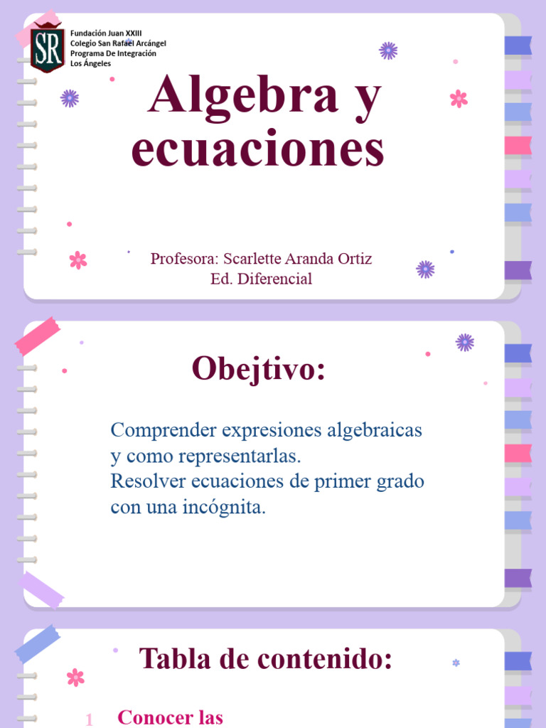 Algebra y Ecuaciones | Descargar gratis PDF | Ecuaciones | Álgebra