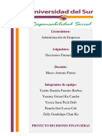 Proyecto Decisiones Financieras