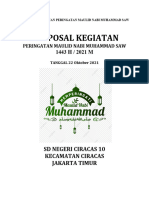 Proposal Kegiatan Peringatan Maulid 2021