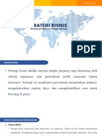 Pertemuan Ke Lima - Strategi Bisnis