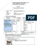 SESION DE APRENDIZAJE 3y 4 - Del 23 Al 27 de Octubre