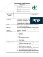 3.9.1 Sop Meriksaan Cholesterol Metode Autocheck