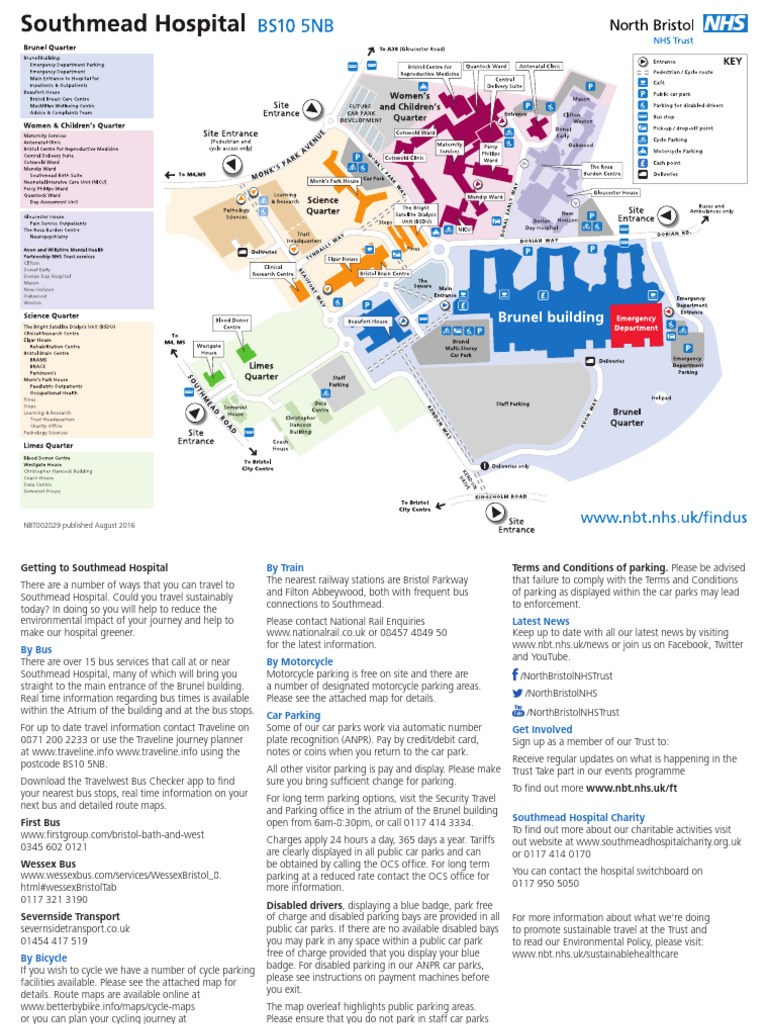Lutheran Hospital Map Of The Main First Floor