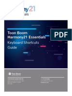 Harmony 21 Essentials Keyboard Shortcuts