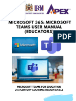 Microsoft Teams User Manual (Submission 22 April 2022)