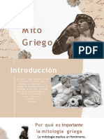 El Mito Griego - Presentación Proyectos
