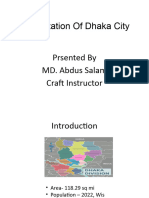 7.presentation of Dhaka City