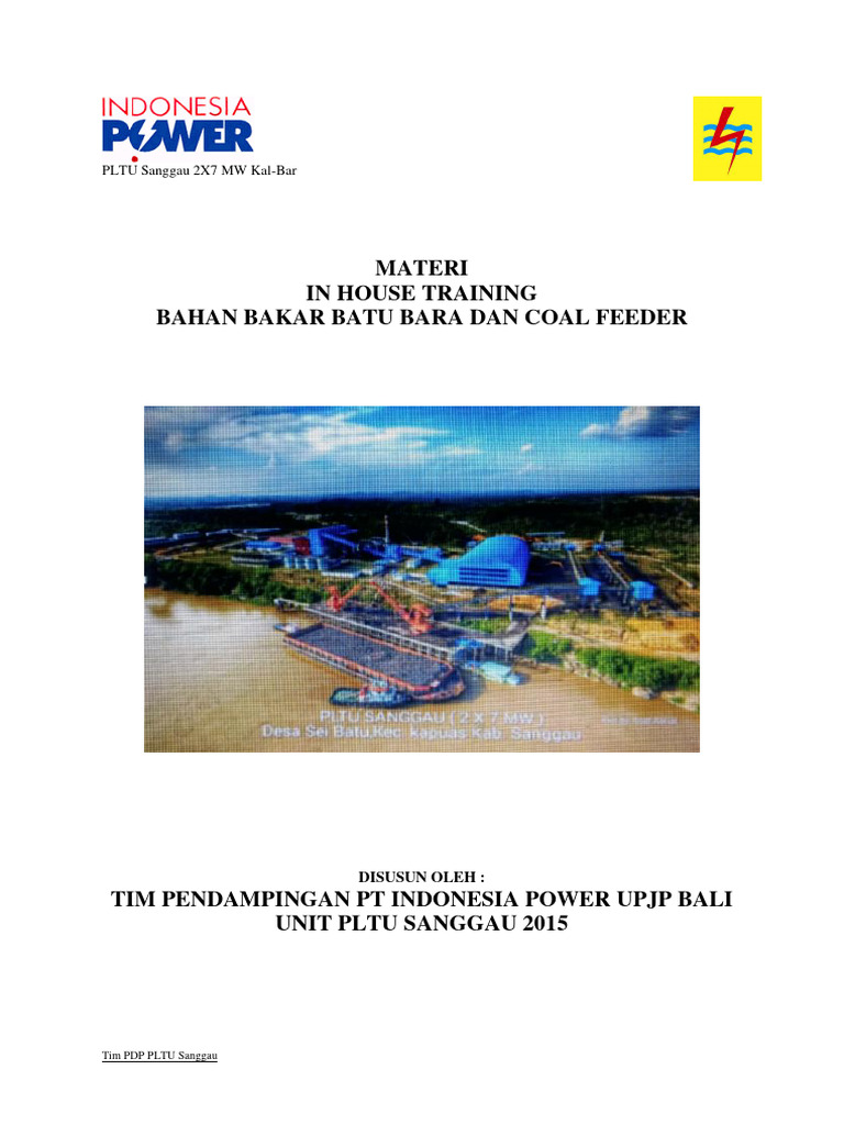Mip Batubara batu bara yang digunakan sebagai bahan bakar
