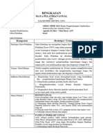 Format Ringkasan Mata Pelatihan