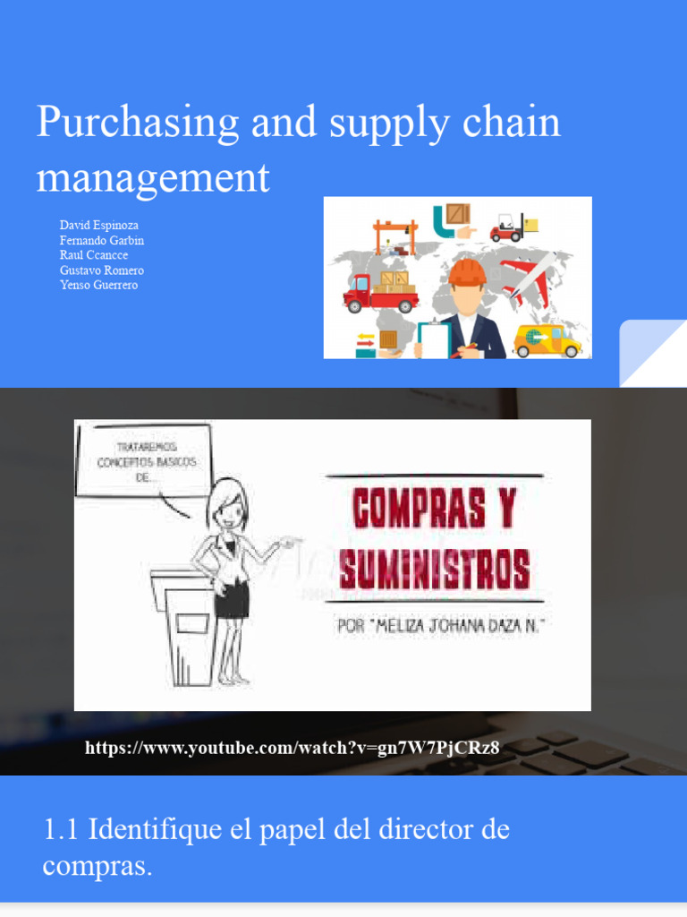 Gestión Estratégica de Compras | PDF | Business | Gestión de la cadena ...