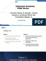 Psak Series Business Combination and Consolidation Part 2