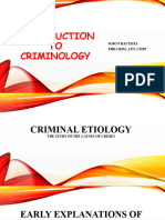 Introduction To Criminology PPT Midterm