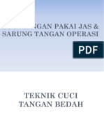 CUCI TANGAN OPERASI, Jas, Sarung Tangan