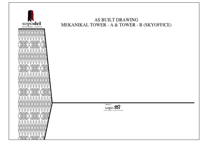 As Built Drawing: Mekanikal Towers A & B | PDF | Technology & Engineering