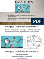 Presentasi Biostatistika