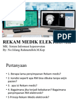 SIK 9 Rekam Medis Elektronik