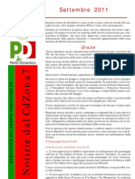 Newsletter del Gruppo Consiliare PD Zona 7-Milano