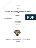 Boiler Exfoilation Report