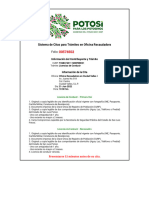 Secretaría de Finanzas Del Gobierno Del Estado de San Luis Potosí - Cita Registrada - Impresión