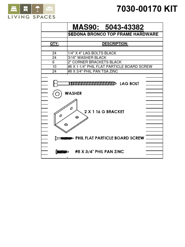 Sedona Twin Over Twin Loft Bunk With 2 Desks Ladder v2 Assembly Instructions PDF Screw Bed